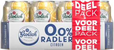 Grolsch Radler 0.0% set 12 blikjes a 0,33 liter